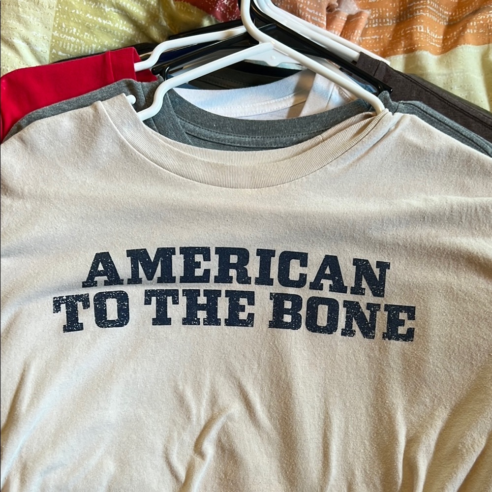 Grunt Style Cream and Gray Short Sleeve Tee